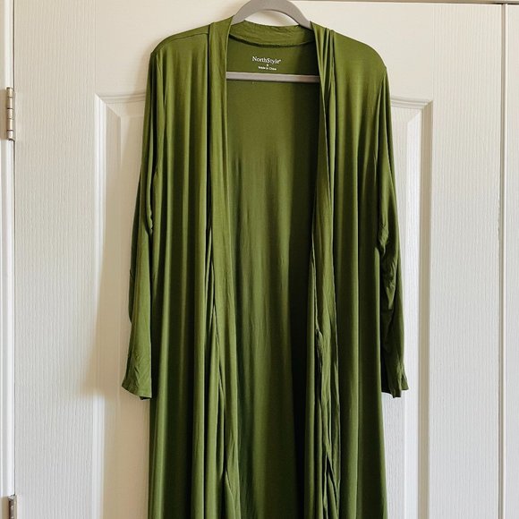 NorthStyle Dresses & Skirts - NorthStyle Super Comfy Flowy Hi-Lo Maxi Home Gown Lounge Beach Wrap Dress Robe S